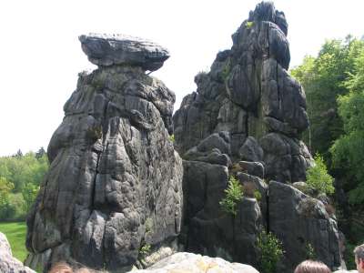 view from stone 1 to front left